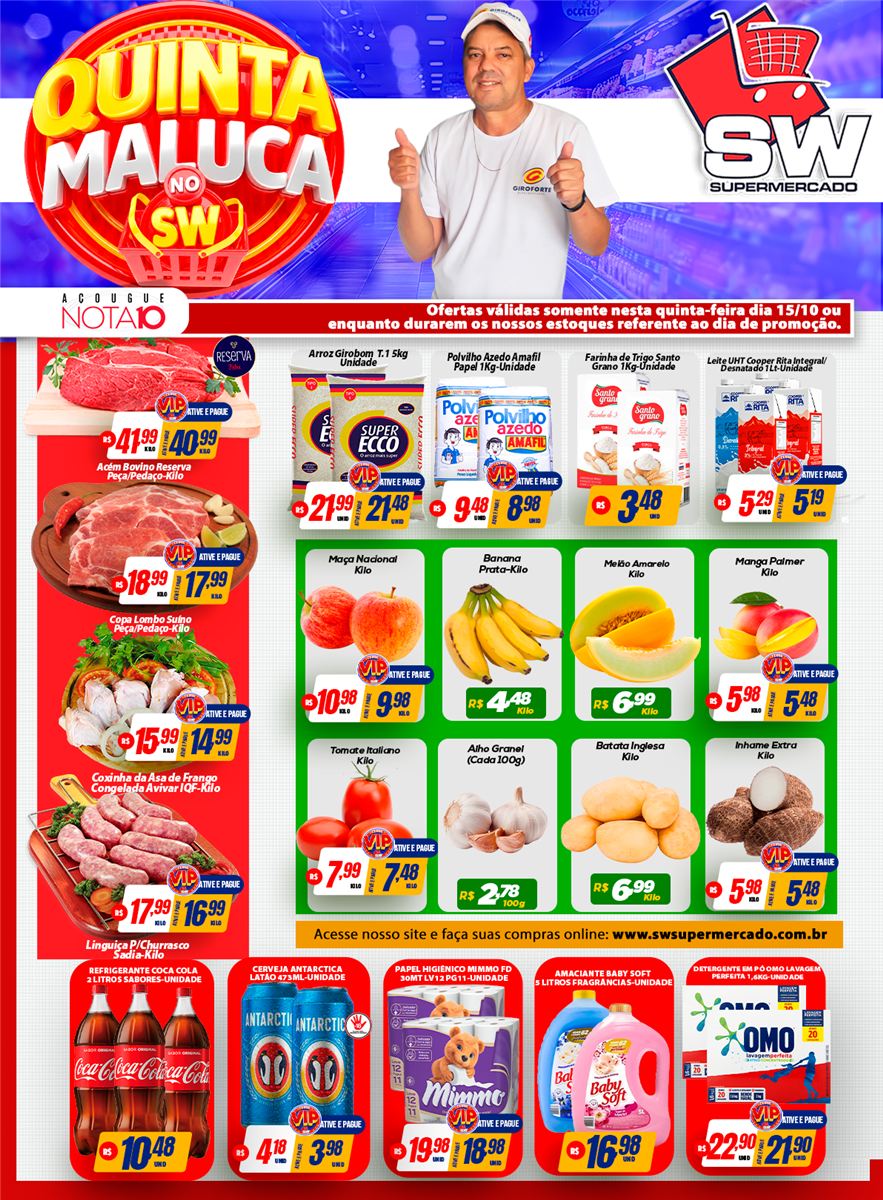 Encarte Quinta Maluca do SW Supermercado